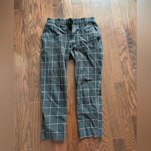 GAP Women's Grid ankle Pants